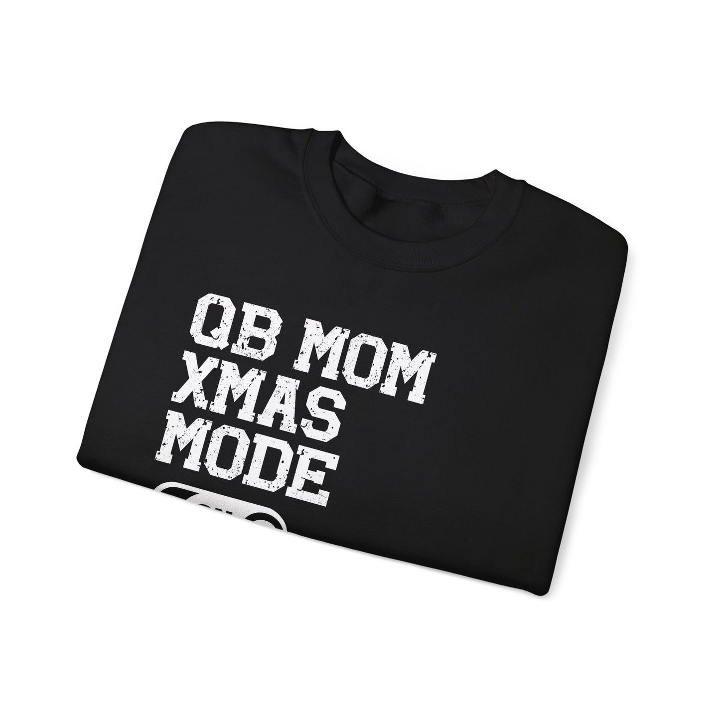 Custom QB Mom Xmas Mode Sweatshirt