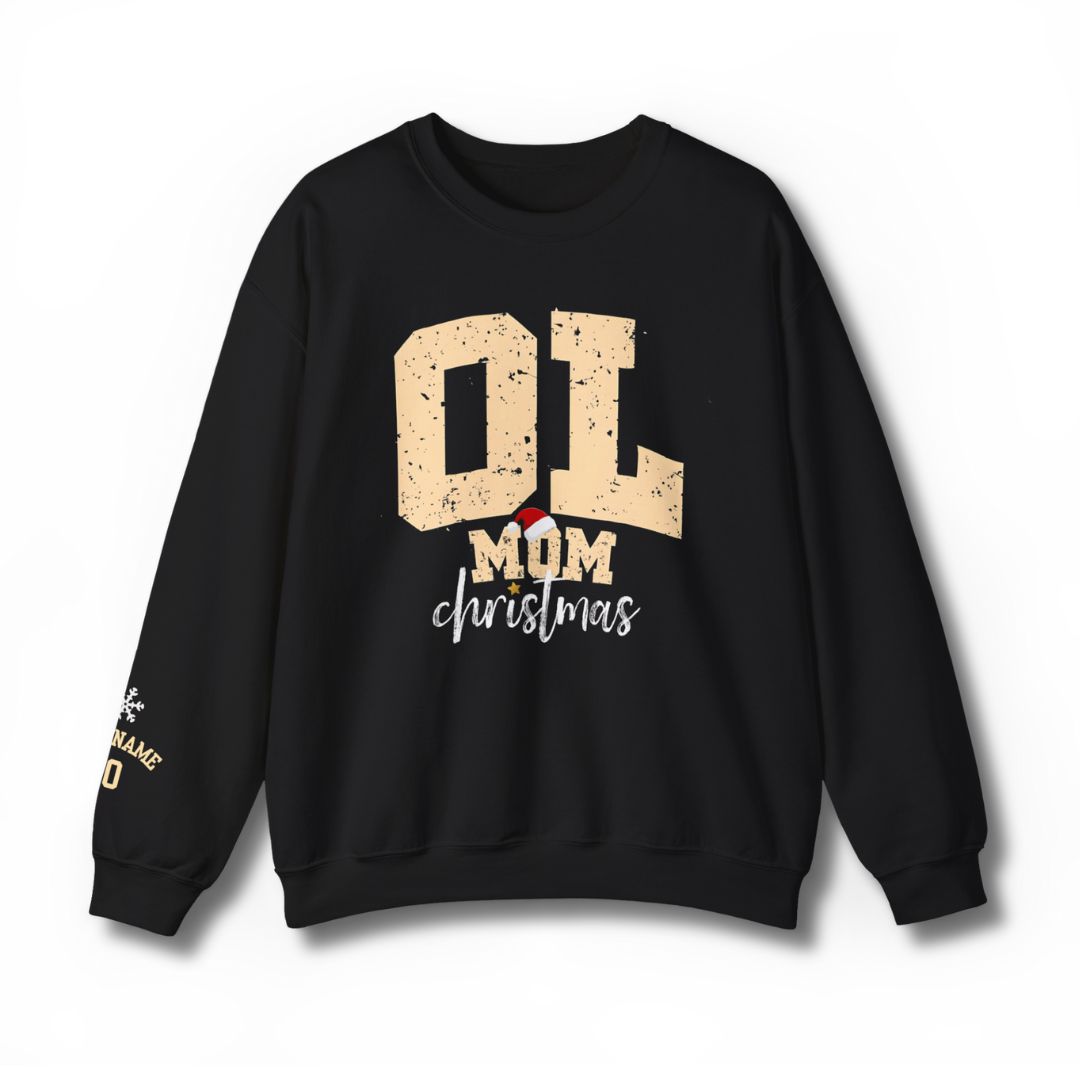 Custom OL Mom Xmas Sweatshirt