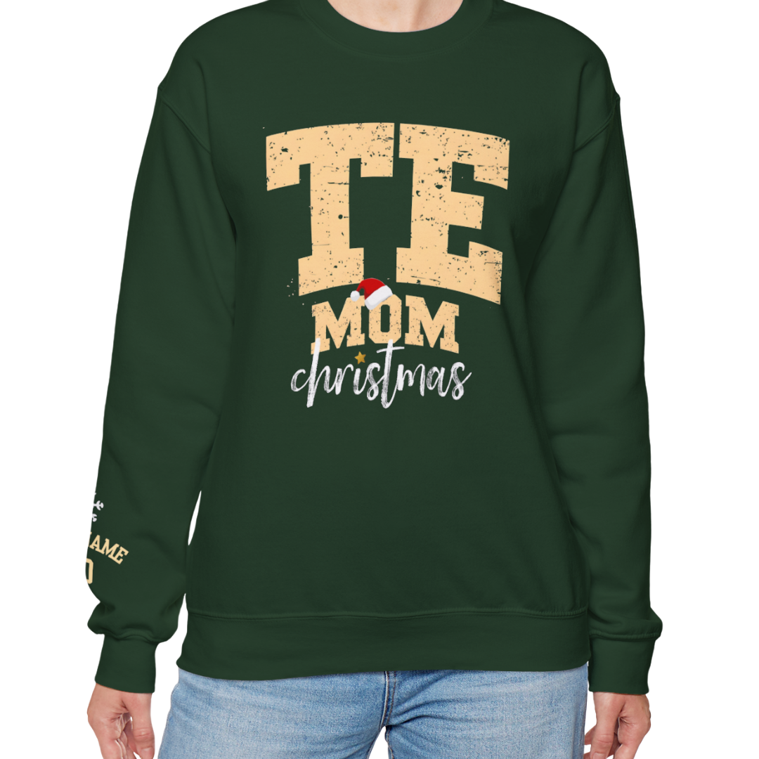 Custom TE Mom Xmas Sweatshirt