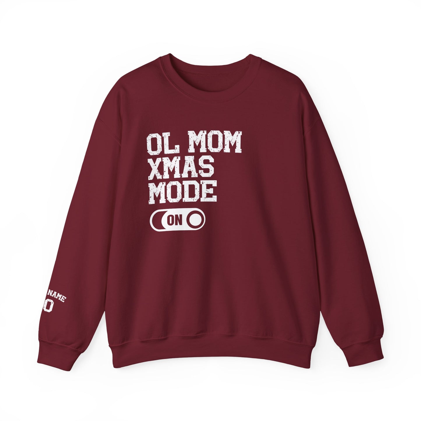 Custom OL Mom Xmas Mode Sweatshirt