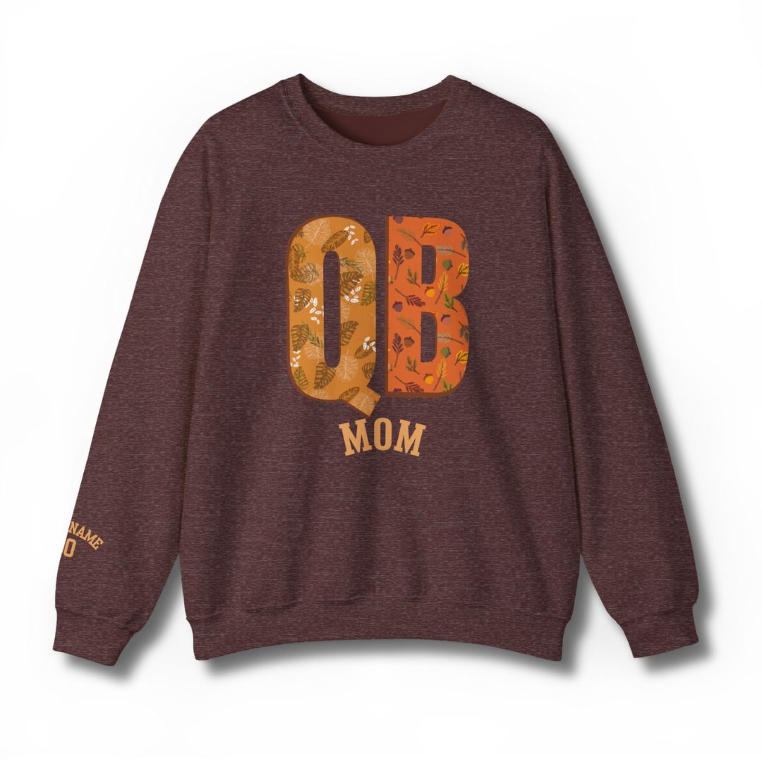Custom Fall QB Mom Sweatshirt