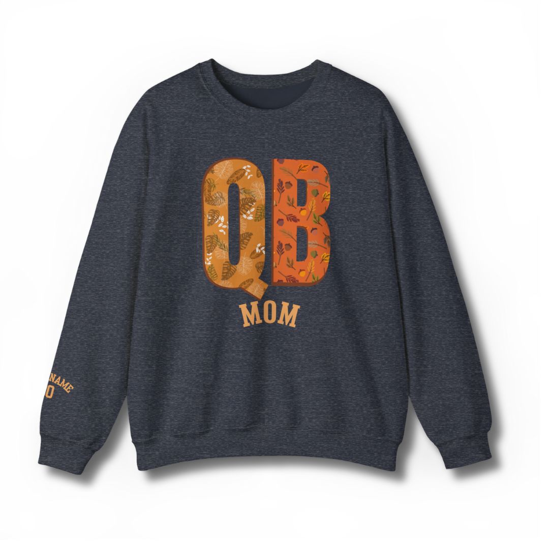 Custom Fall QB Mom Sweatshirt