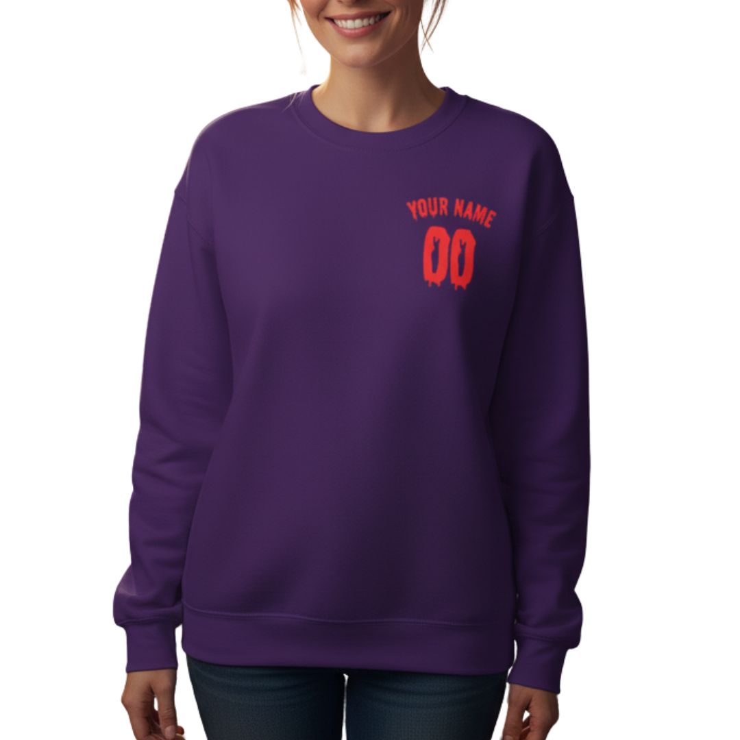 Custom OL Mom Halloween Sweatshirt