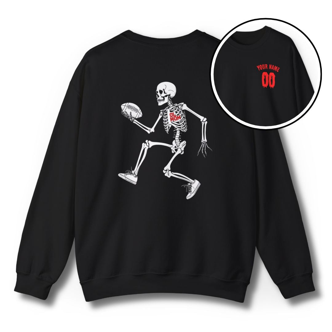 Custom OL Mom Halloween Sweatshirt