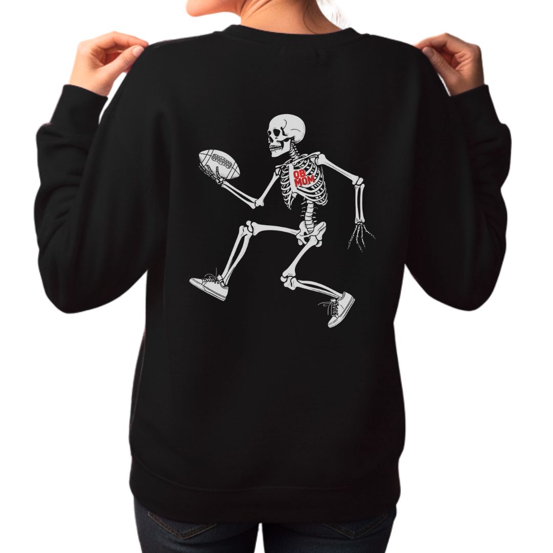 Custom QB Mom Halloween Sweatshirt