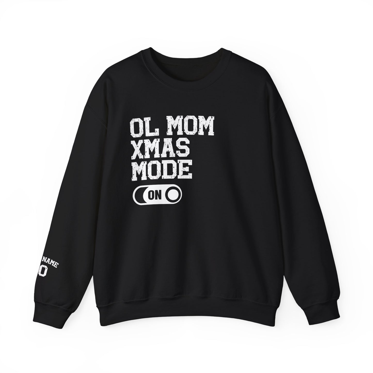 Custom OL Mom Xmas Mode Sweatshirt