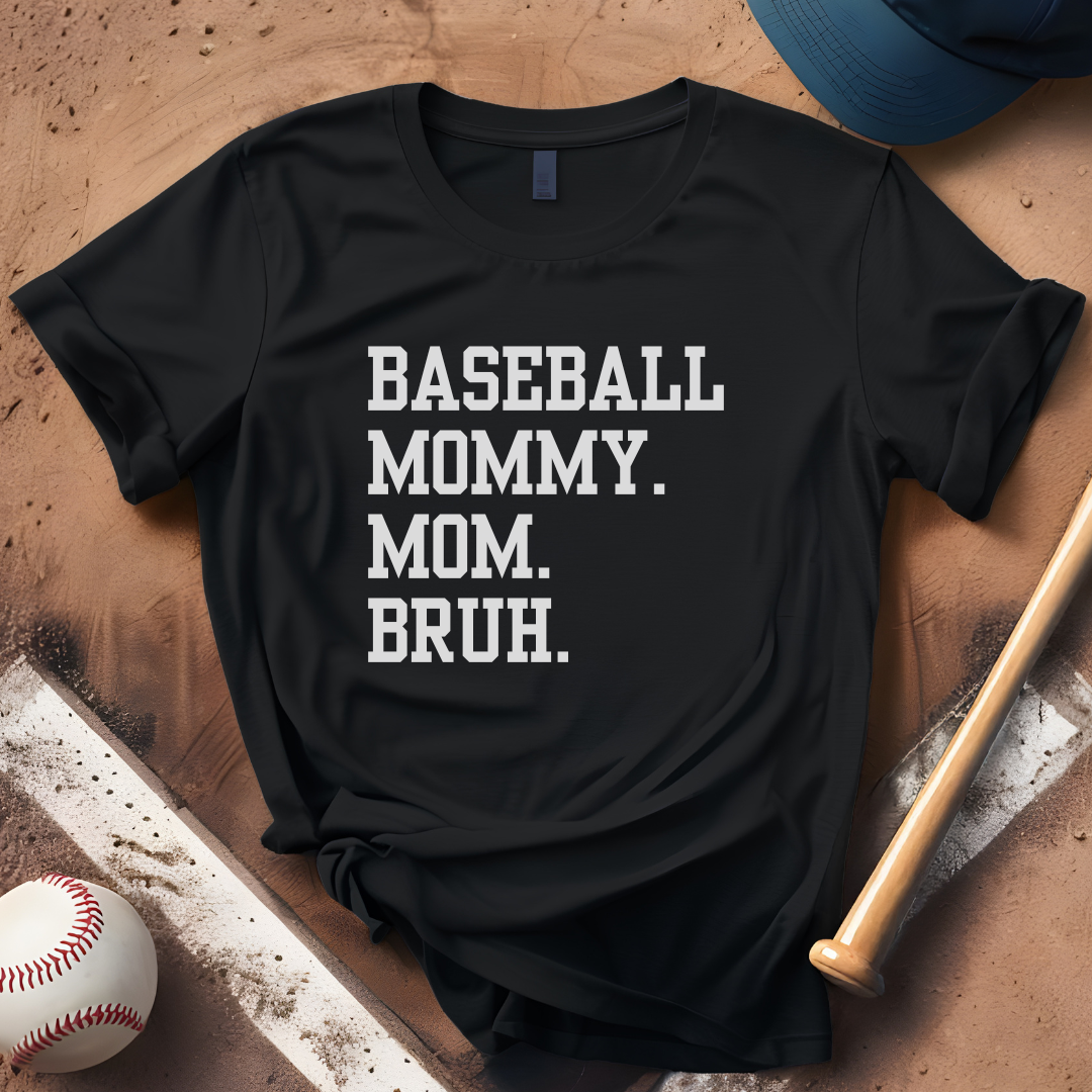 Baseball Mommy Mom Bruh