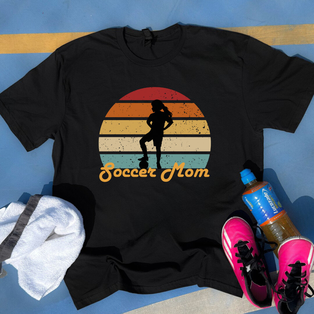 Soccer Mom Girl Sunset