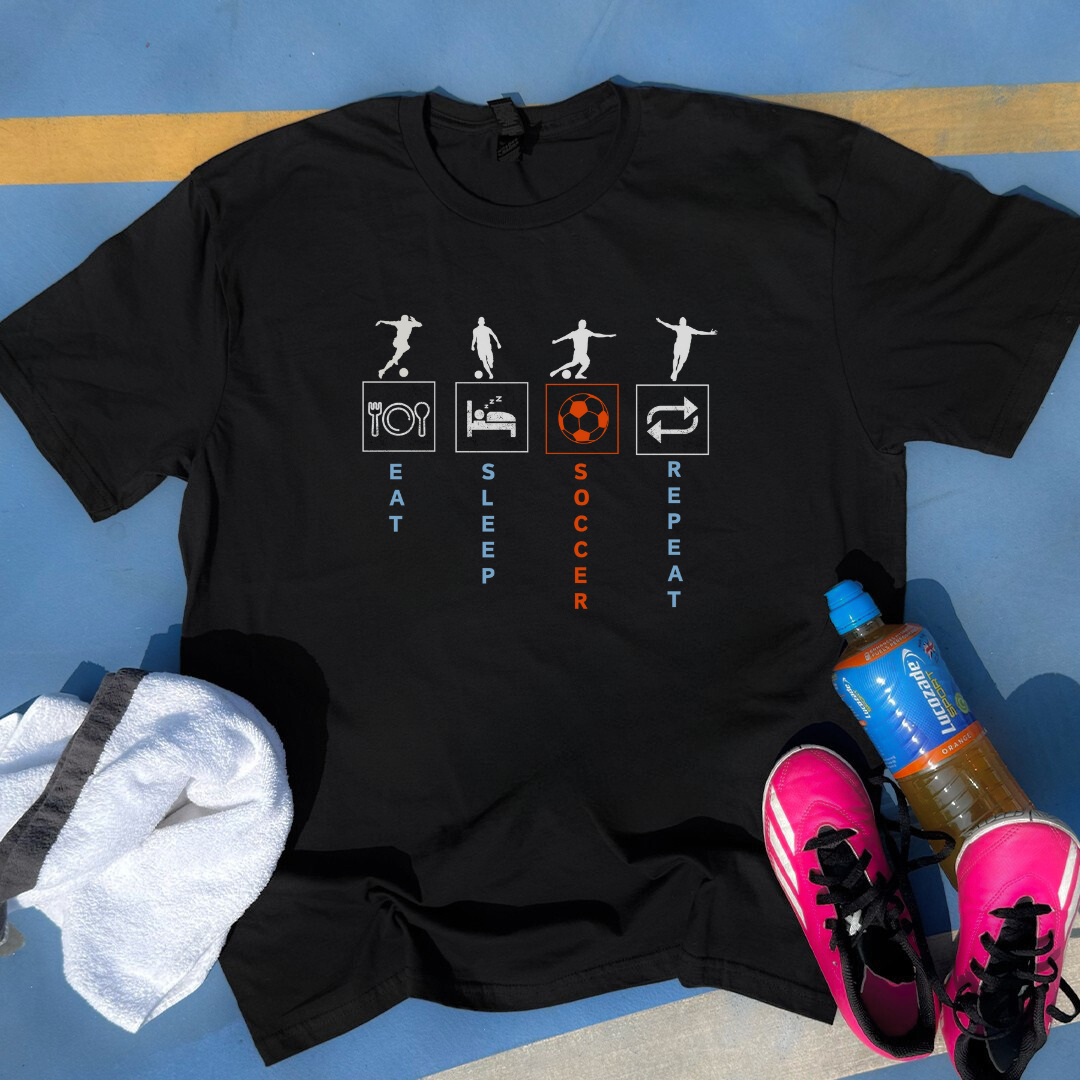 Eat Sleep Soccer Repeat