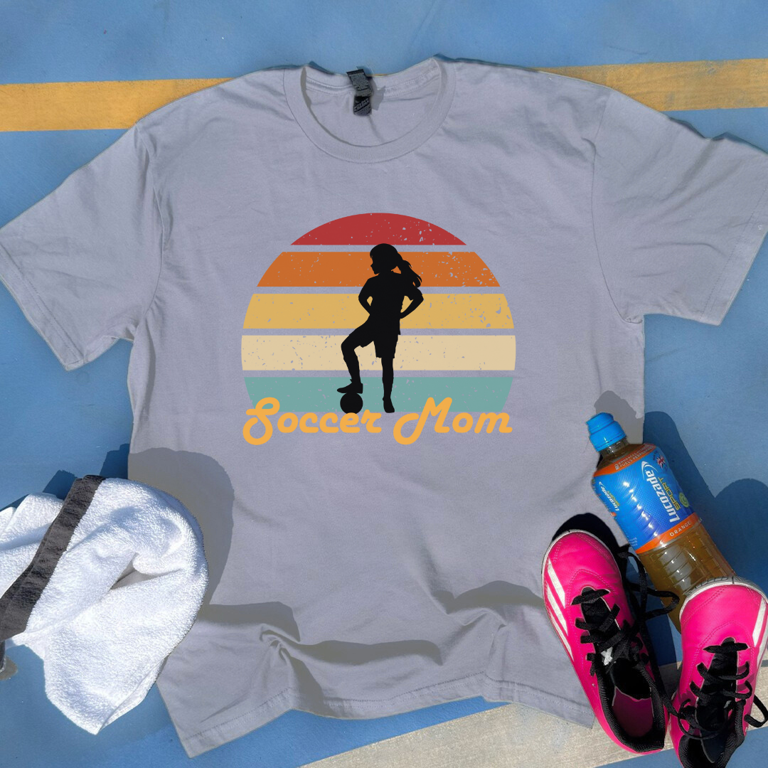 Soccer Mom Girl Sunset