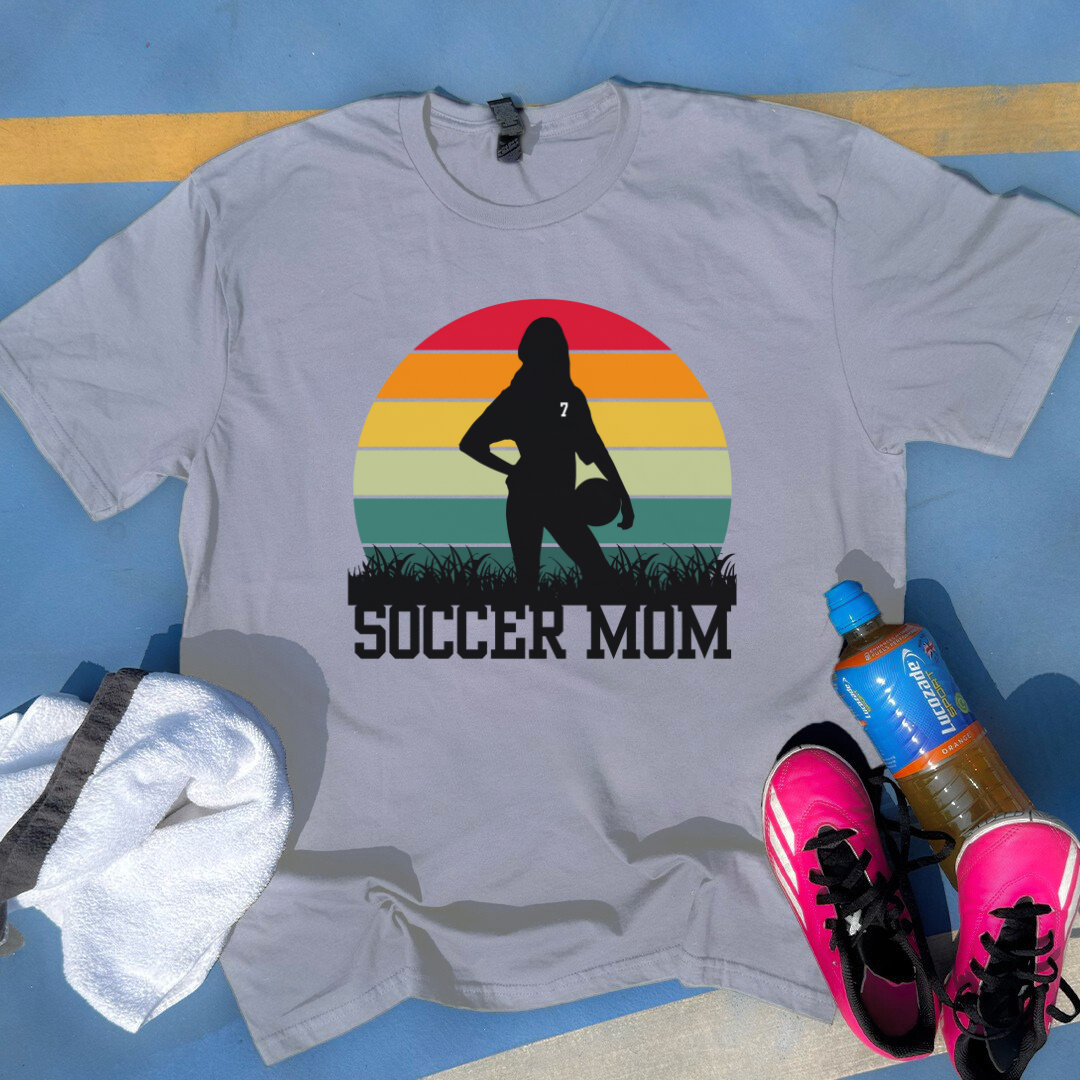 Sunset Soccer Mom