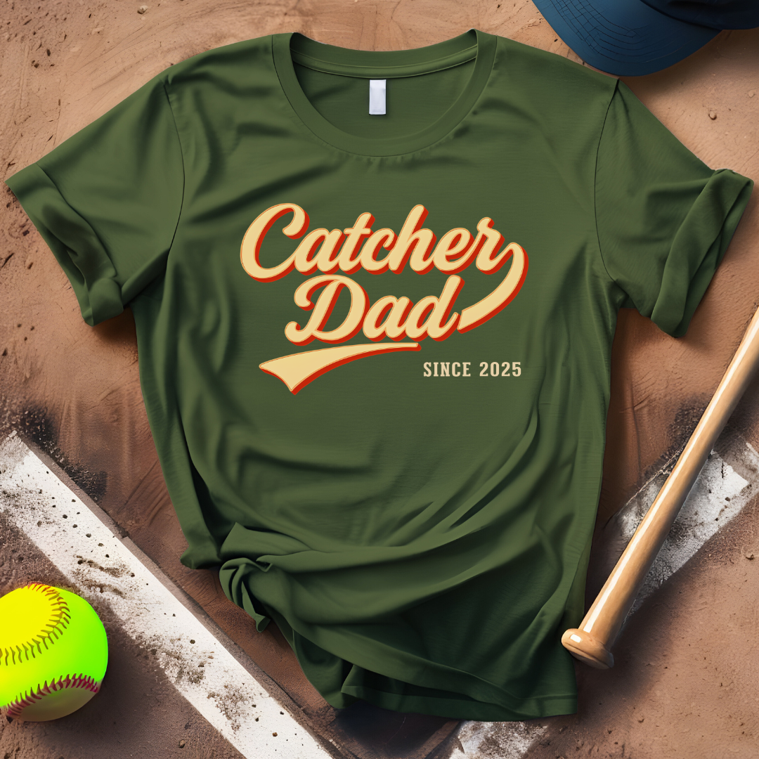 Custom Catcher Dad Since