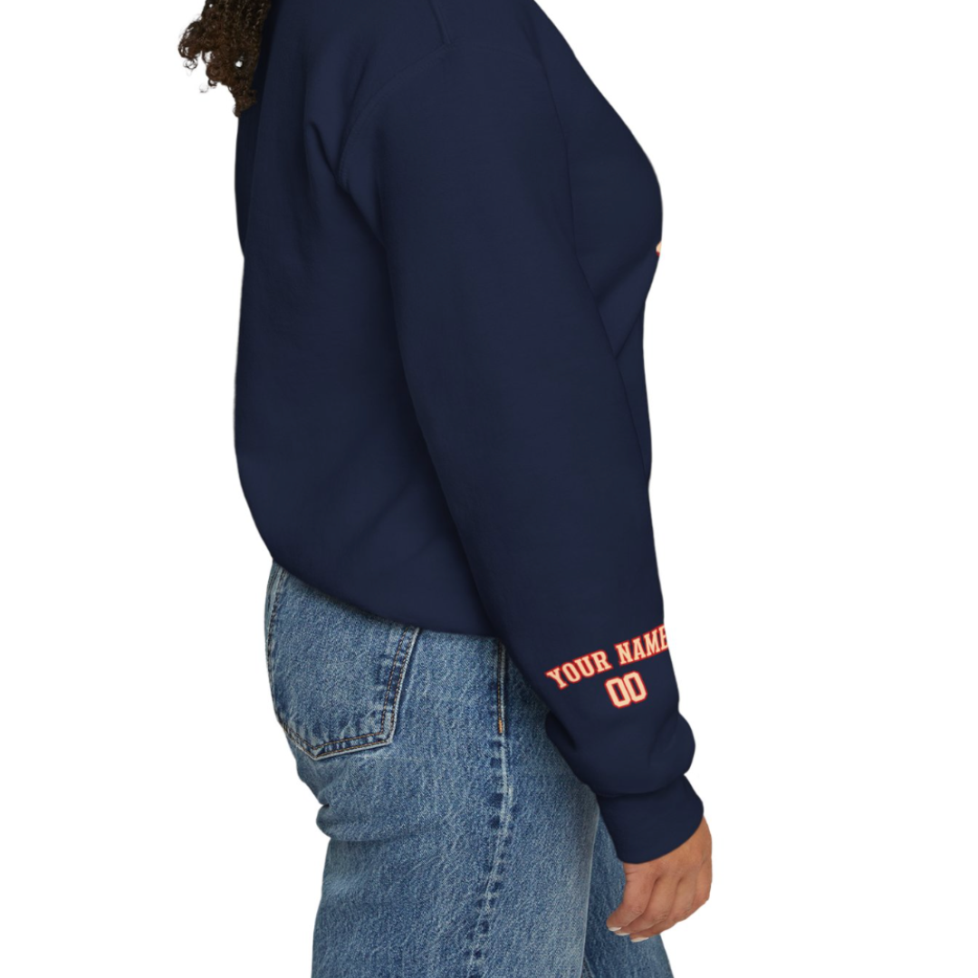 Custom Catcher Mom Sweatshirt