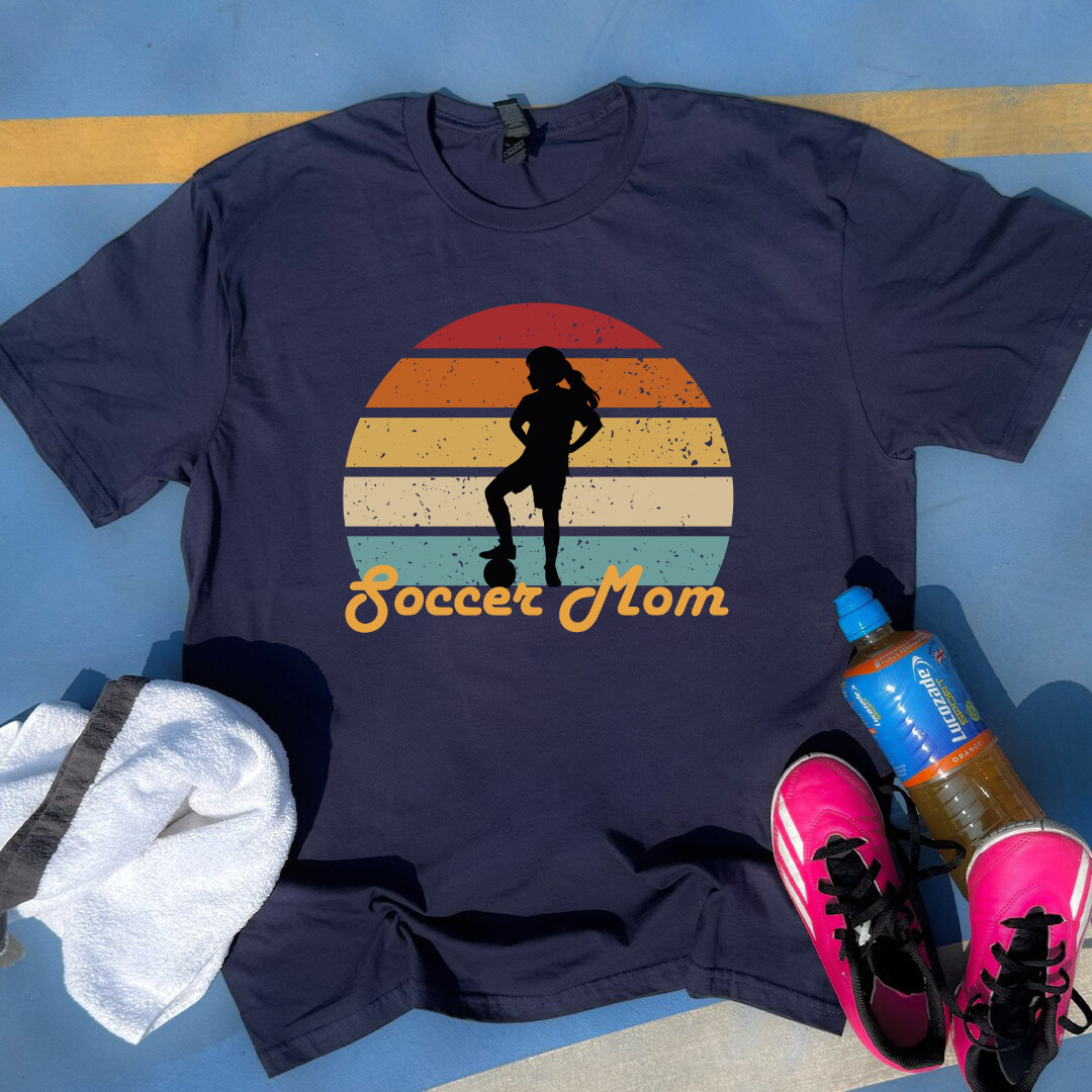 Soccer Mom Girl Sunset