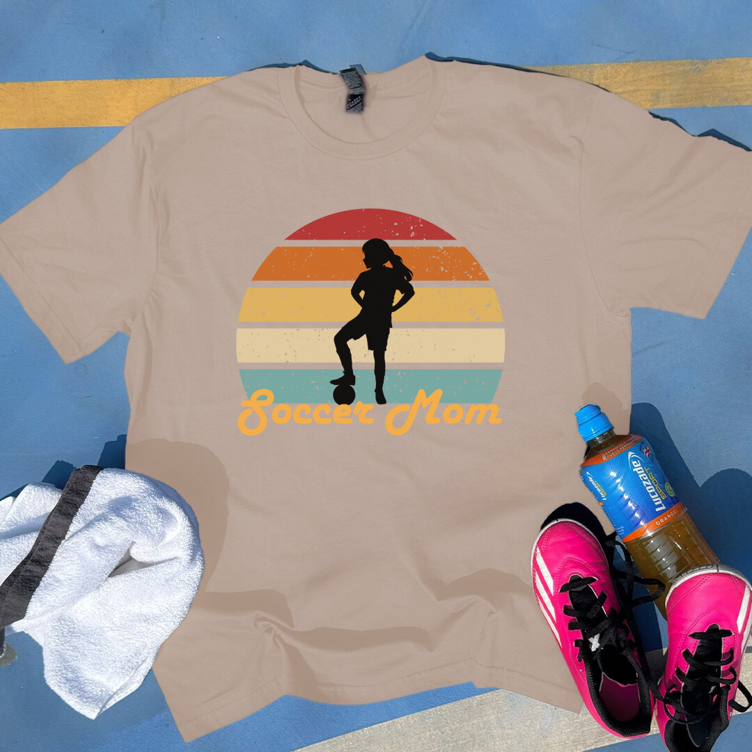 Soccer Mom Girl Sunset