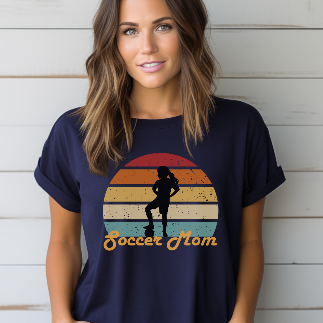 Soccer Mom Girl Sunset