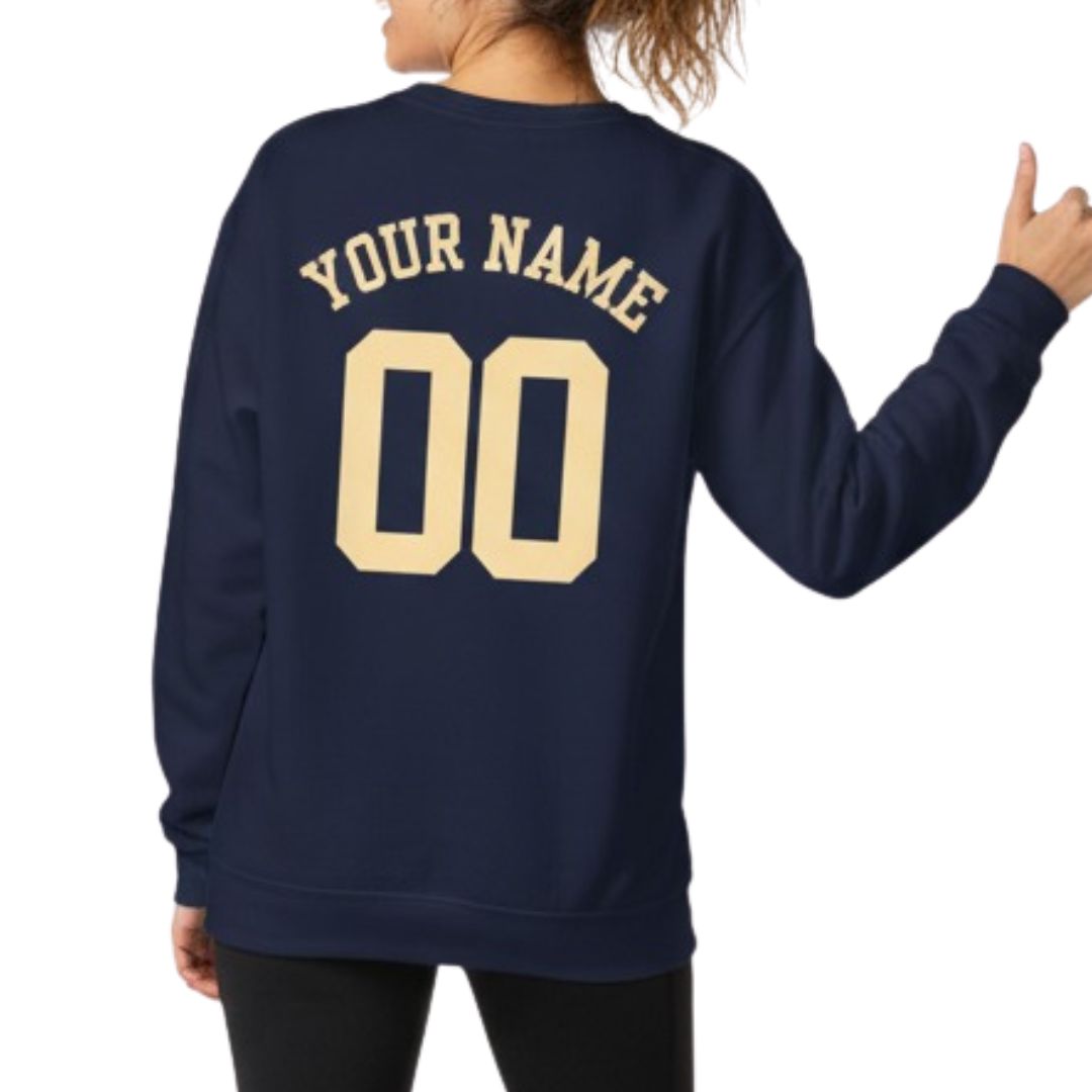 Custom Back QB Sweatshirt
