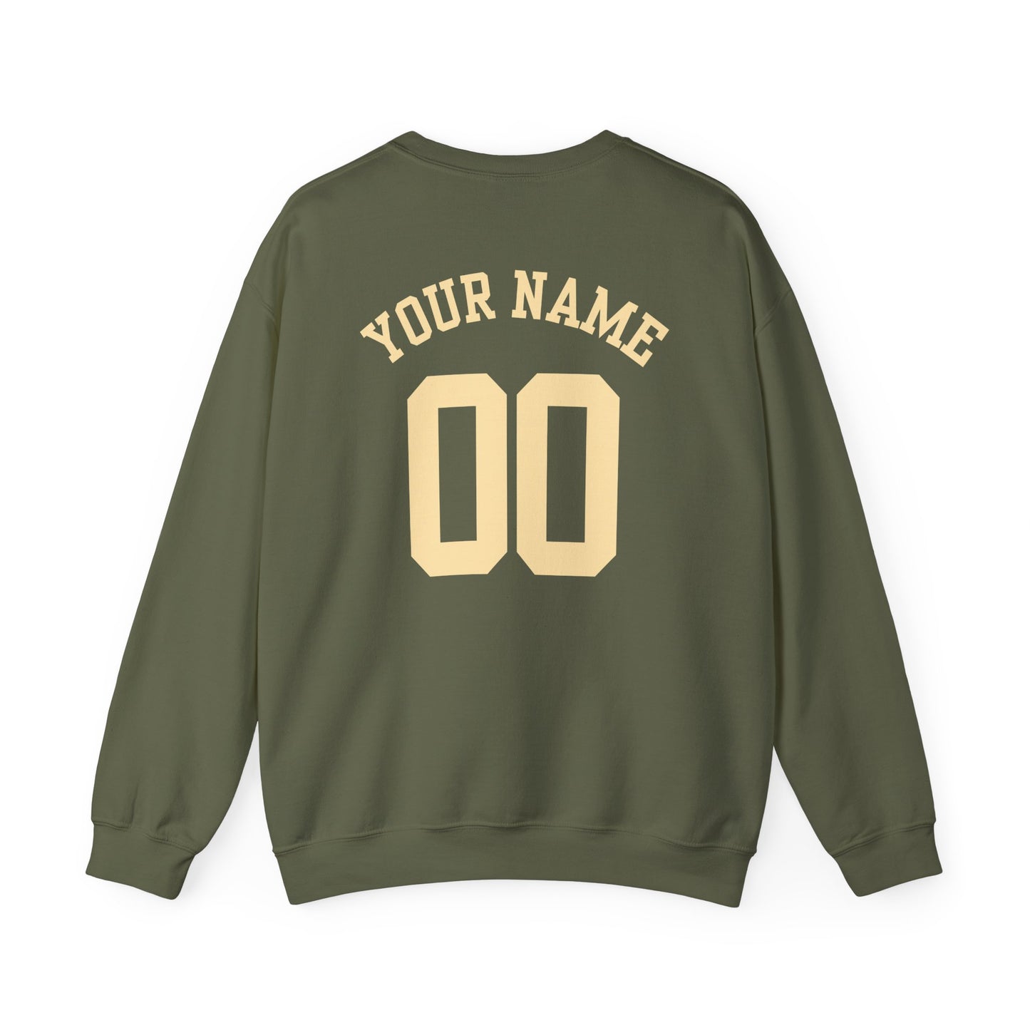 Custom Back QB Sweatshirt