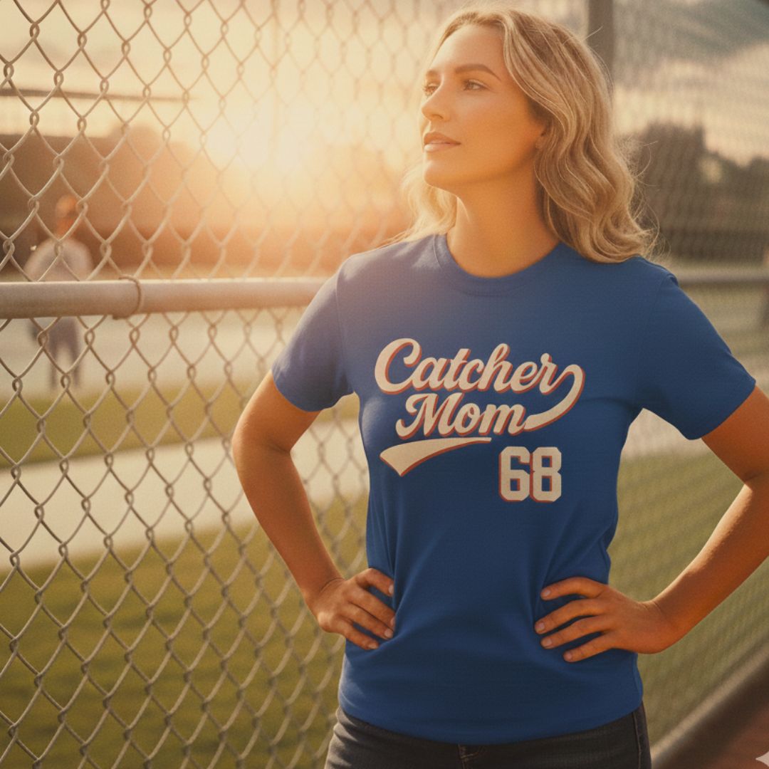 Custom Catcher Mom Number