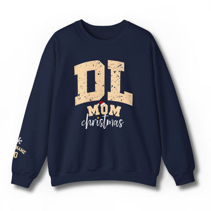 Custom sleeve personalization - Defensive Line Mom Christmas Gift