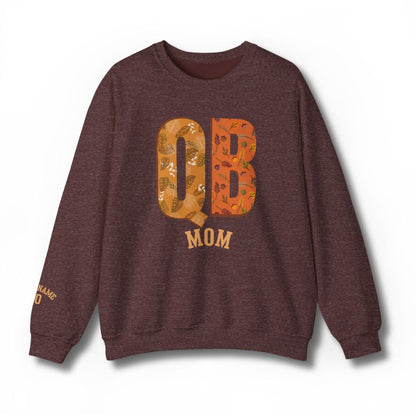 Custom Fall QB Mom Sweatshirt