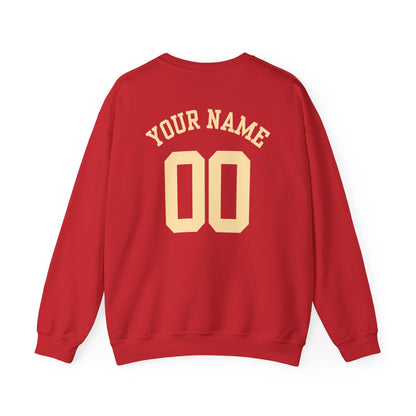 Custom Back QB Sweatshirt