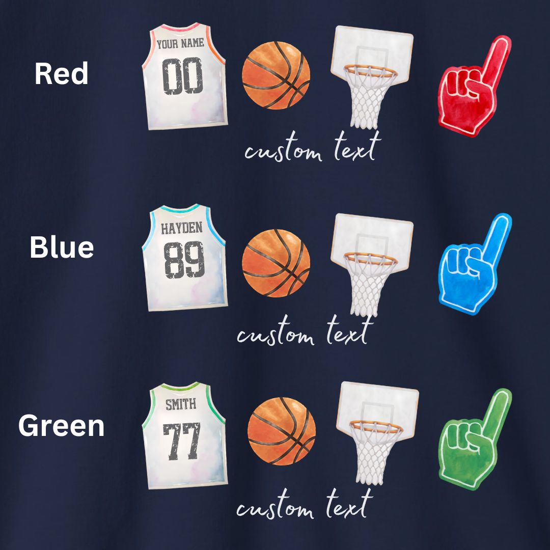 Custom Basketball Sweatshirt