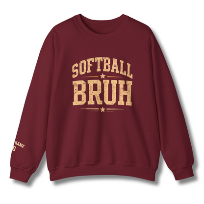 Softball Bruh Sweatshirt