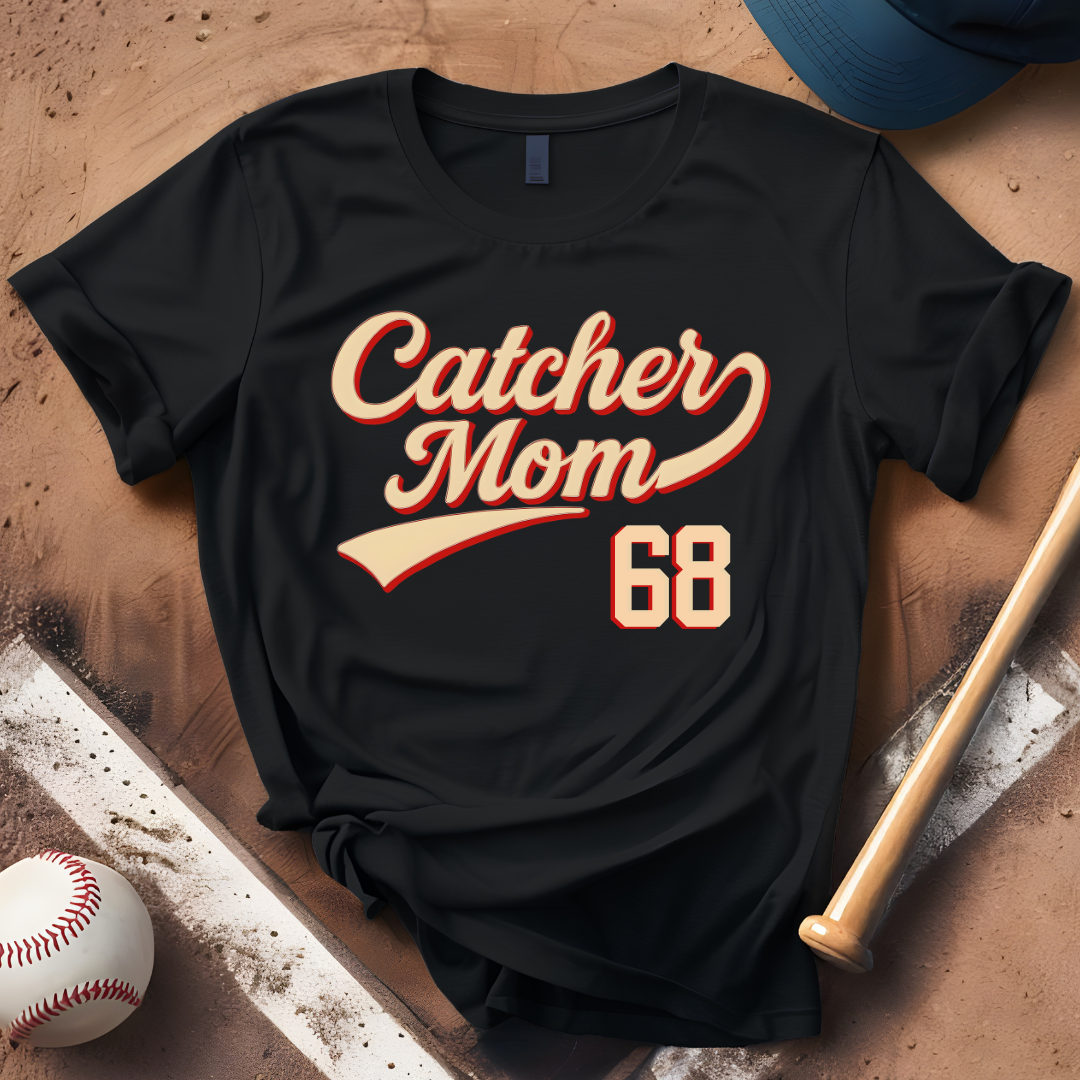 Custom Catcher Mom Number