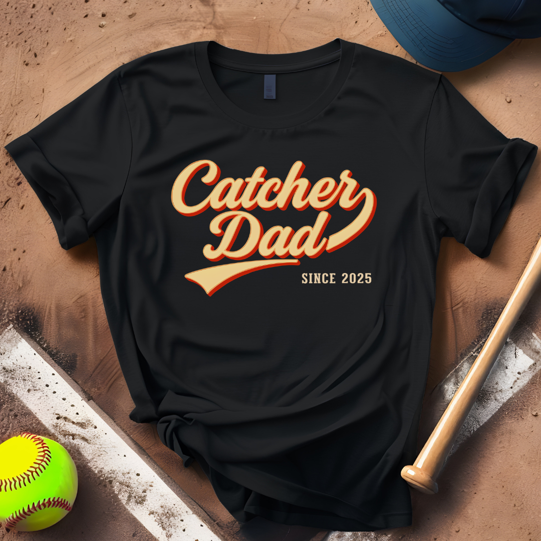 Custom Catcher Dad Since