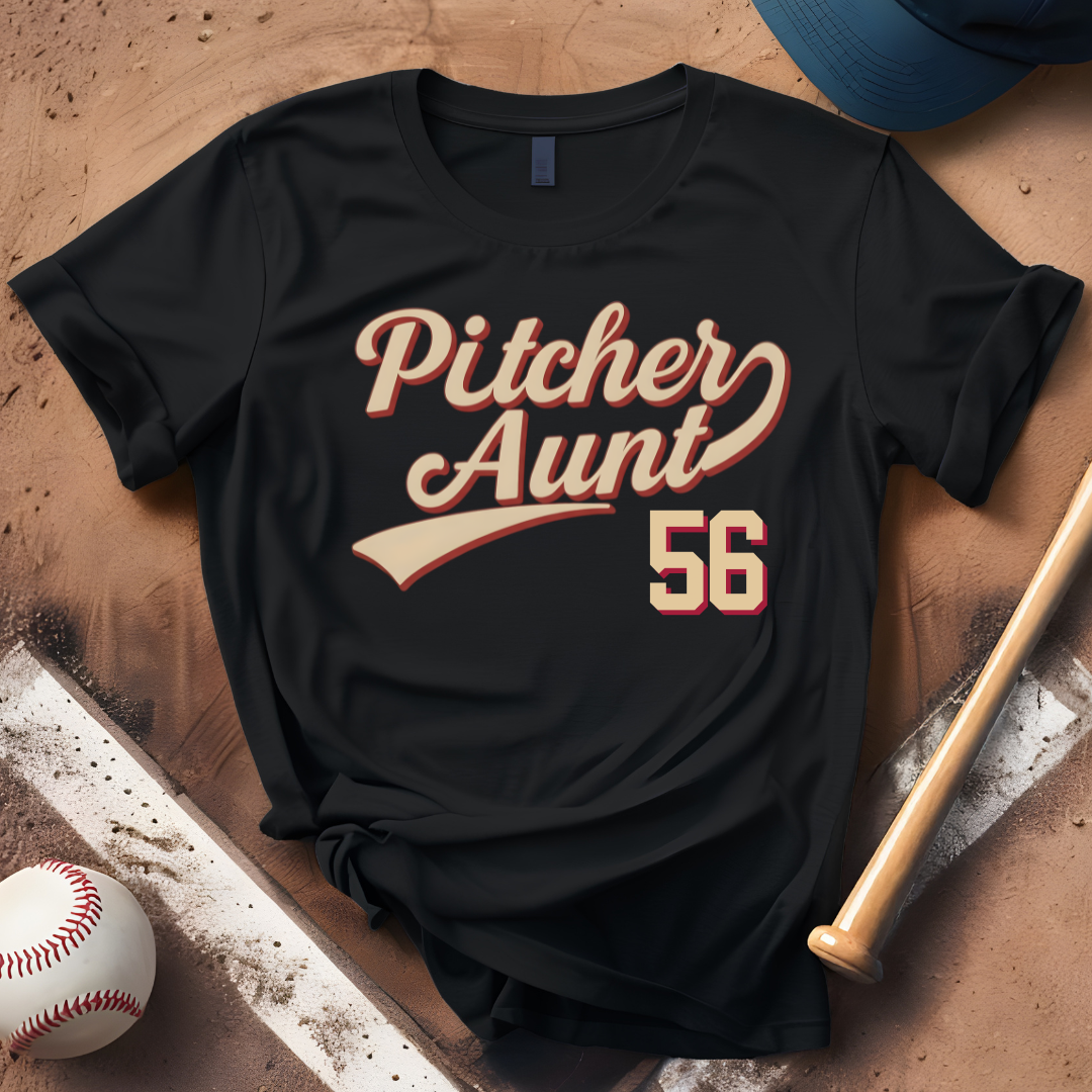 Custom Pitcher Aunt Number