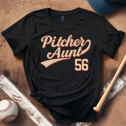 Custom Pitcher Aunt Number