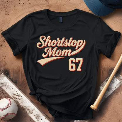 Custom Shortstop Mom Number