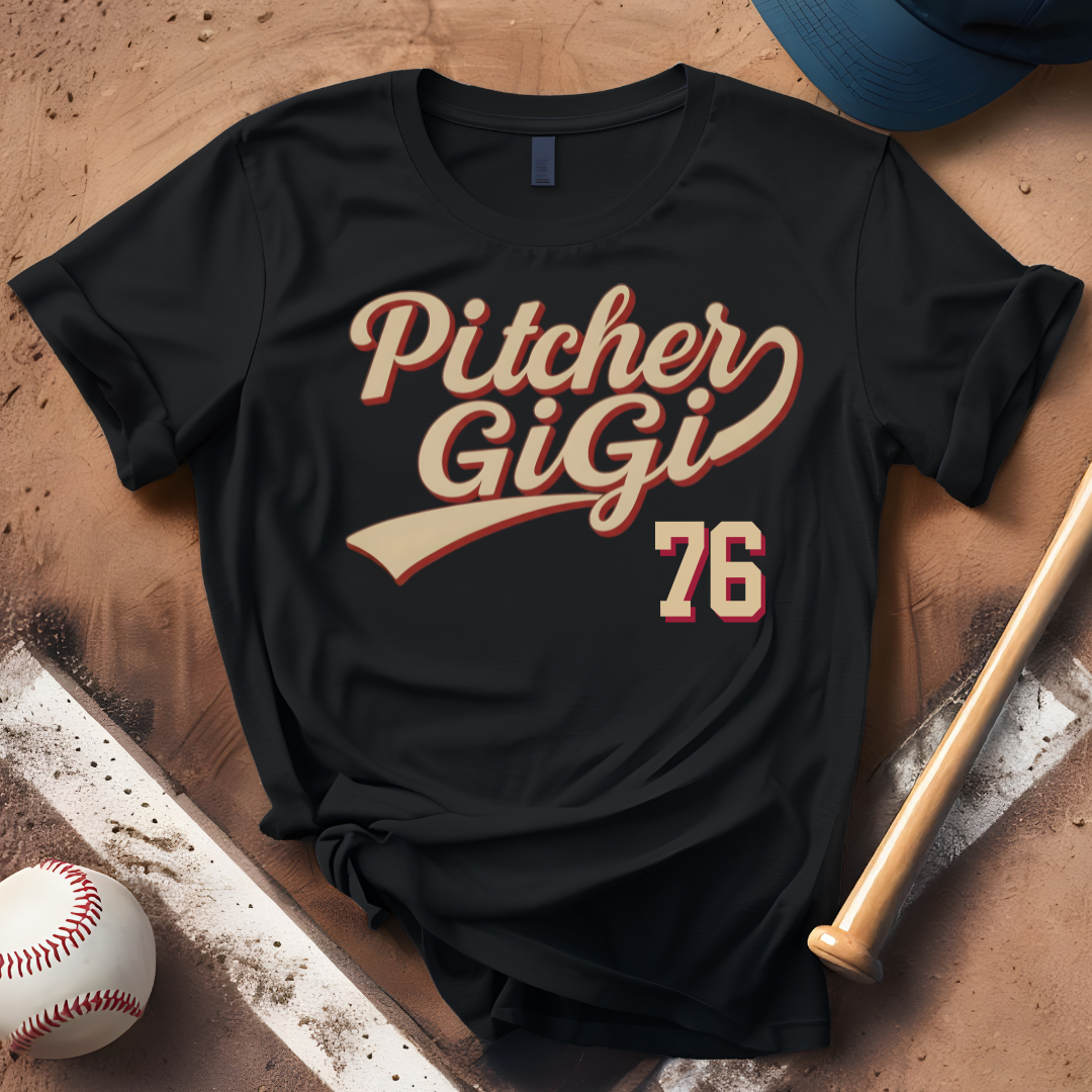 Custom Pitcher GiGi Number