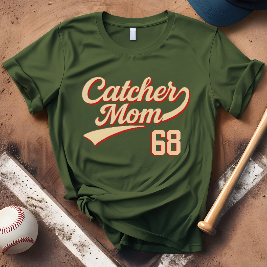 Custom Catcher Mom Number