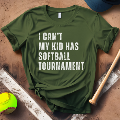 I Can't, Softball Tournament
