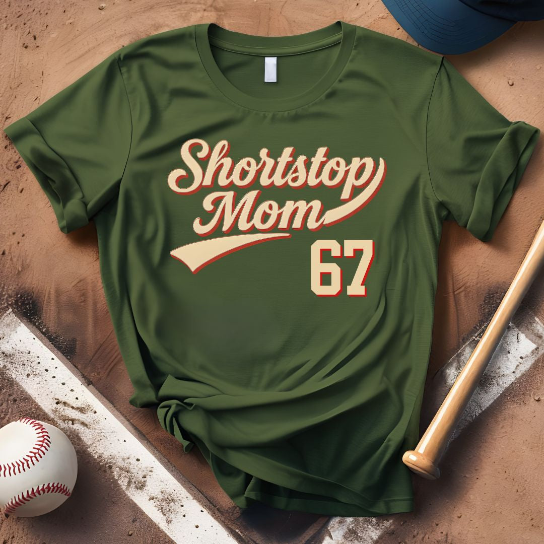 Custom Shortstop Mom Number