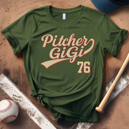 Custom Pitcher GiGi Number