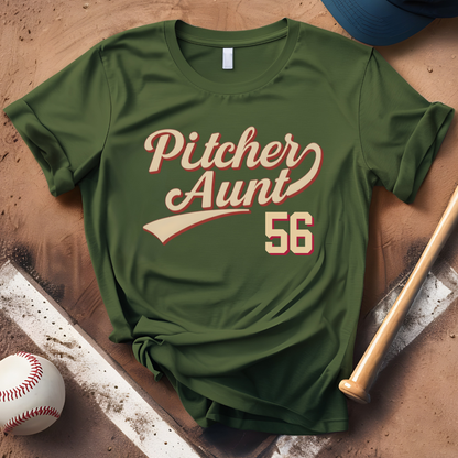 Custom Pitcher Aunt Number