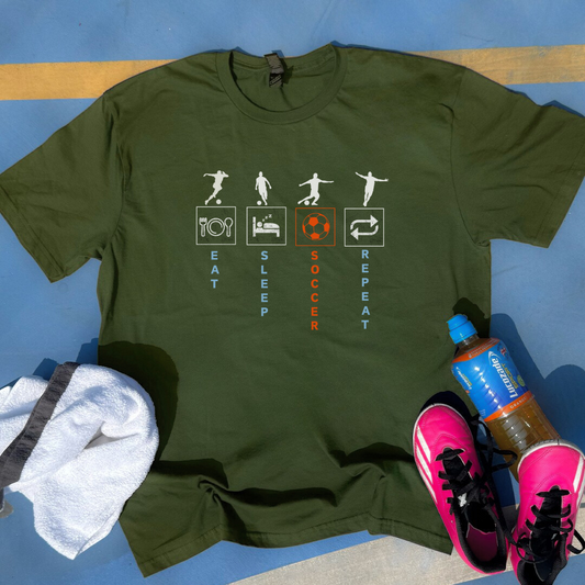 Eat Sleep Soccer Repeat