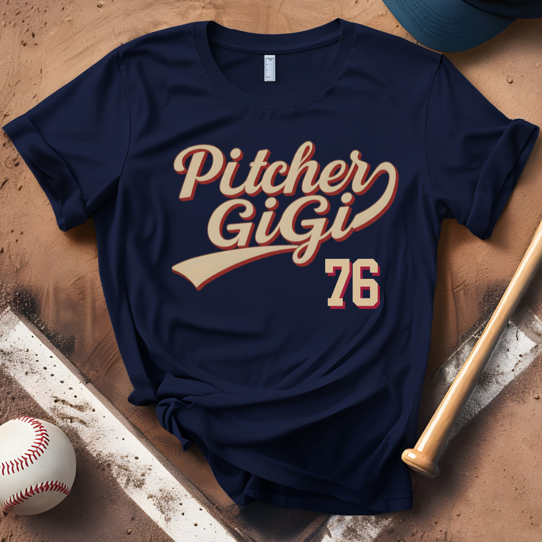 Custom Pitcher GiGi Number