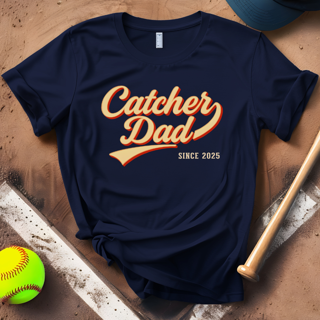 Custom Catcher Dad Since