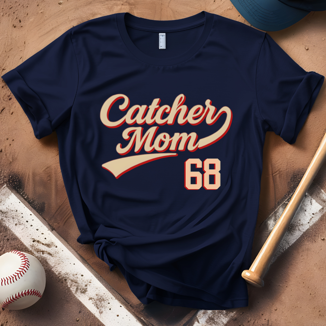 Custom Catcher Mom Number