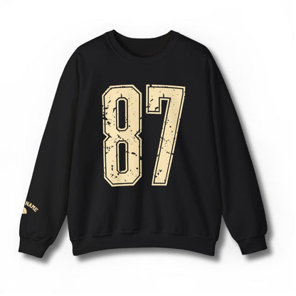 Custom Giant Number & Name Sweatshirt