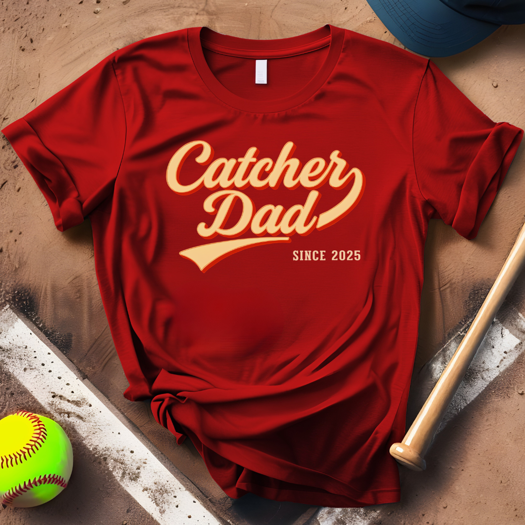 Custom Catcher Dad Since