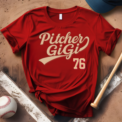 Custom Pitcher GiGi Number
