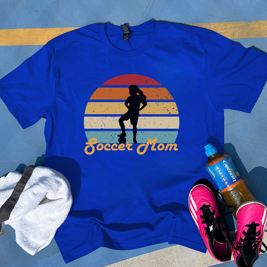 Soccer Mom Girl Sunset