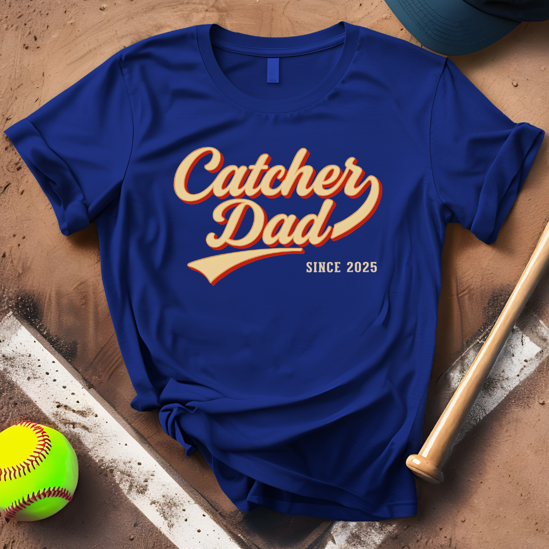 Custom Catcher Dad Since