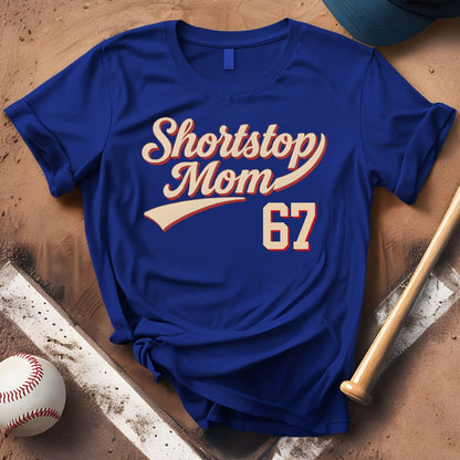 Custom Shortstop Mom Number