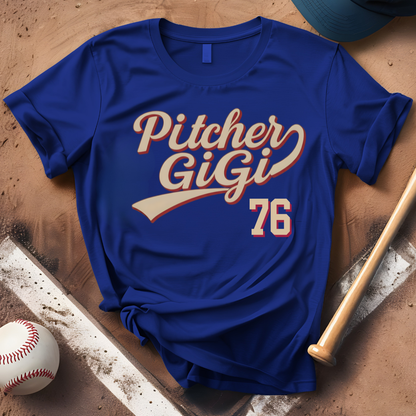 Custom Pitcher GiGi Number